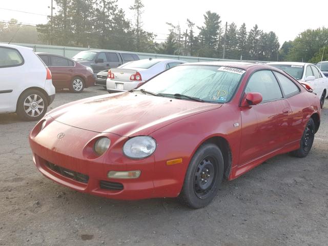 JT2DB02T8T0057885 - 1996 TOYOTA CELICA ST RED photo 2