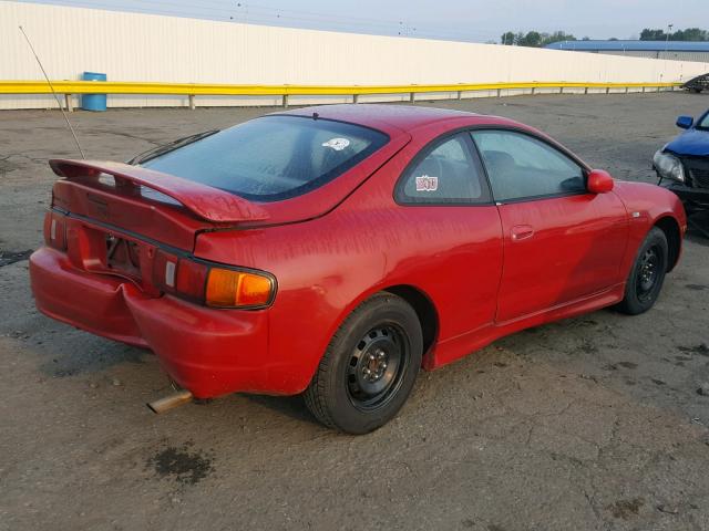 JT2DB02T8T0057885 - 1996 TOYOTA CELICA ST RED photo 4