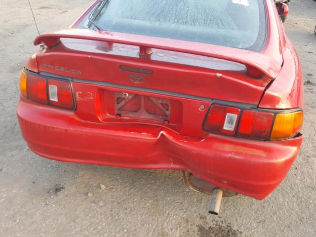 JT2DB02T8T0057885 - 1996 TOYOTA CELICA ST RED photo 9