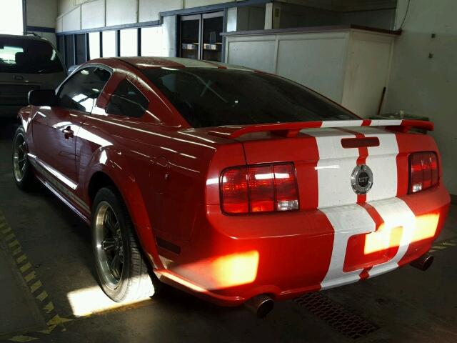 1ZVHT82HX55113604 - 2005 FORD MUSTANG GT RED photo 3