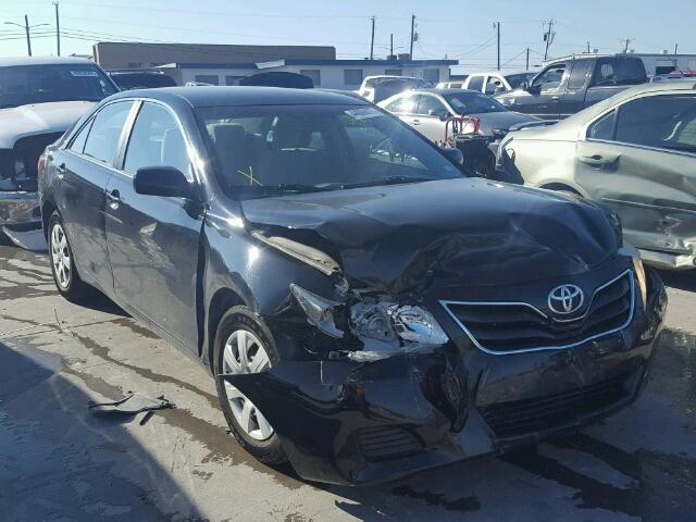 4T1BF3EKXBU211314 - 2011 TOYOTA CAMRY BASE BLACK photo 1