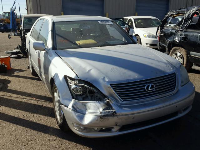 JTHBN36F840138493 - 2004 LEXUS LS 430 SILVER photo 1