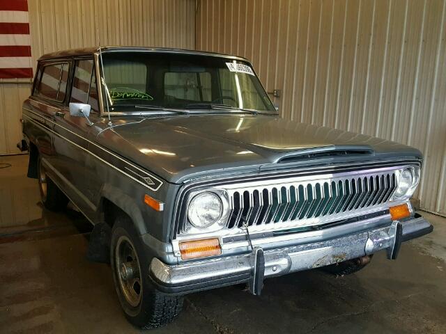 J6A17MP074725 - 1976 JEEP CHEROKEE GRAY photo 1