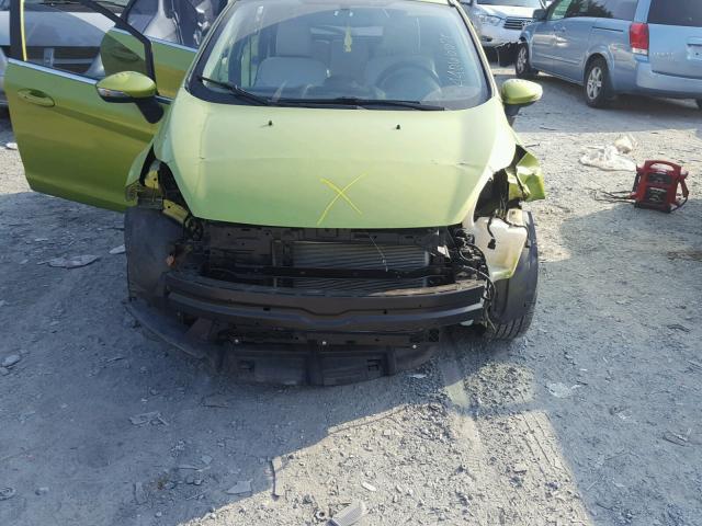 3FADP4FJ5BM147649 - 2011 FORD FIESTA SES GREEN photo 9