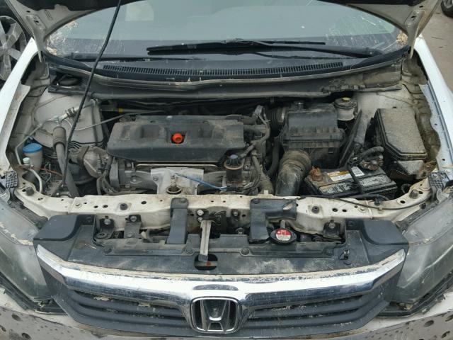 19XFB2F55CE089675 - 2012 HONDA CIVIC LX Blanco foto 7