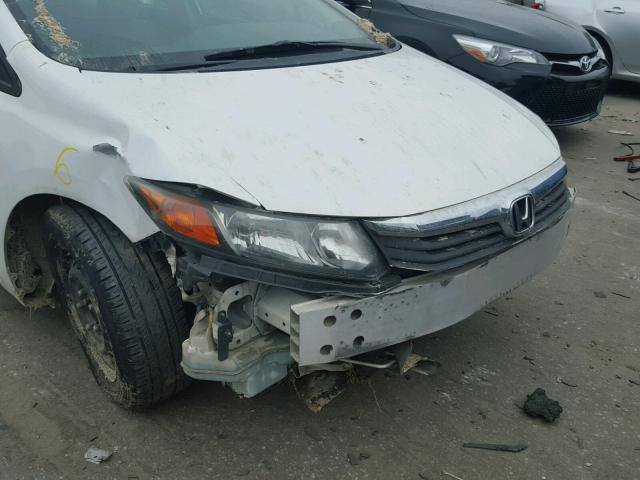 19XFB2F55CE089675 - 2012 HONDA CIVIC LX Blanco foto 9