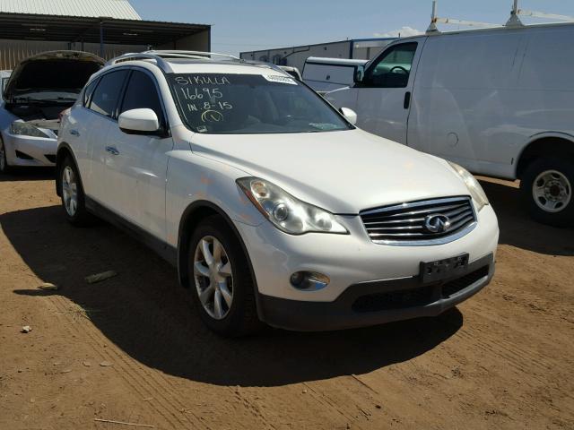 JNKAJ09F89M952239 - 2009 INFINITI EX35 BASE WHITE photo 1