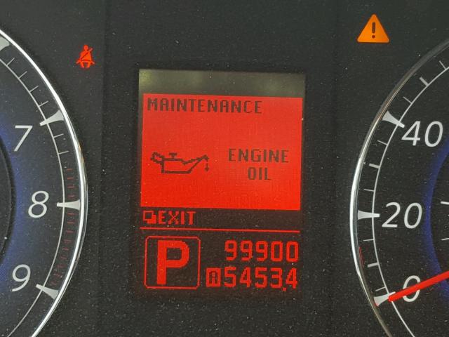 JNKAJ09F89M952239 - 2009 INFINITI EX35 BASE WHITE photo 8