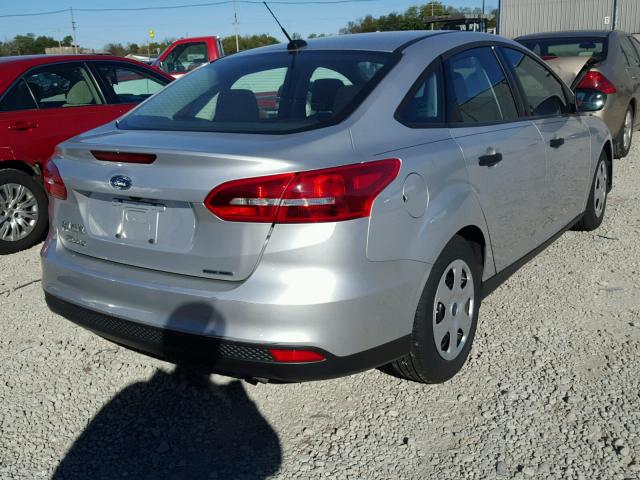 1FADP3E22GL350771 - 2016 FORD FOCUS S SILVER photo 4