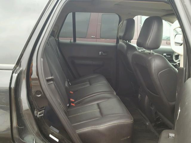 2FMDK39C27BB71265 - 2007 FORD EDGE BLACK photo 6