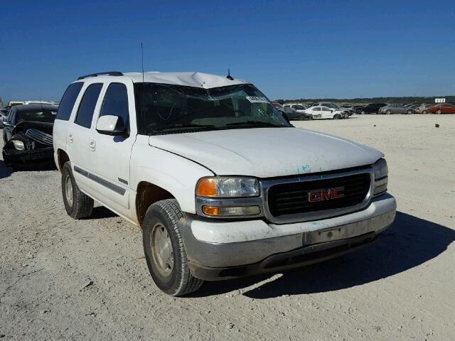 1GKEC13V45R155846 - 2005 GMC YUKON WHITE photo 1