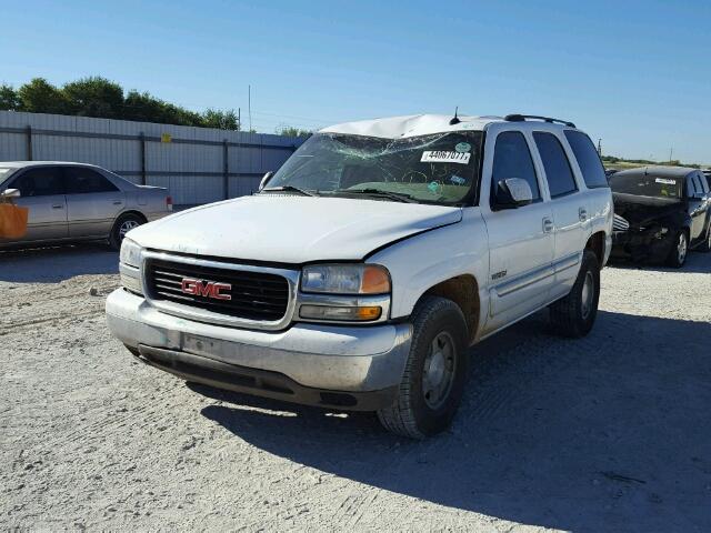 1GKEC13V45R155846 - 2005 GMC YUKON WHITE photo 2