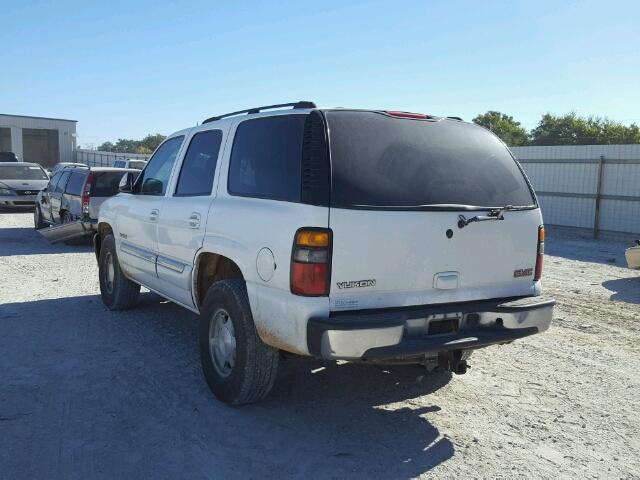 1GKEC13V45R155846 - 2005 GMC YUKON WHITE photo 3