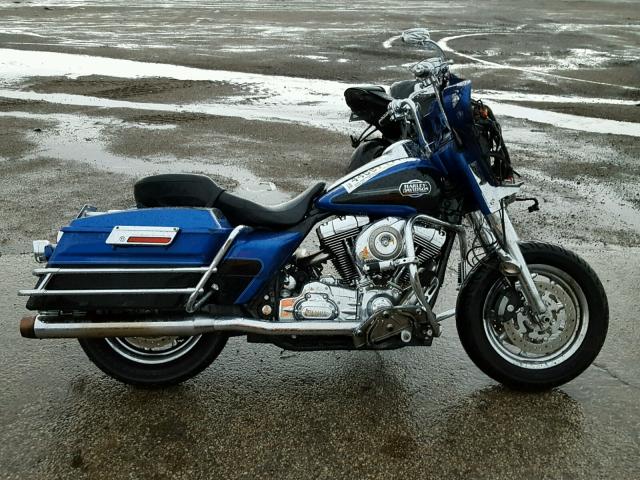 1HD1FC4148Y642174 - 2008 HARLEY-DAVIDSON FLHTCUI BLUE photo 10