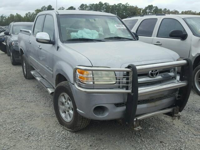 5TBDT44184S464510 - 2004 TOYOTA TUNDRA DOU GRAY photo 1