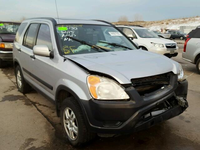 JHLRD78842C055165 - 2002 HONDA CR-V EX SILVER photo 1