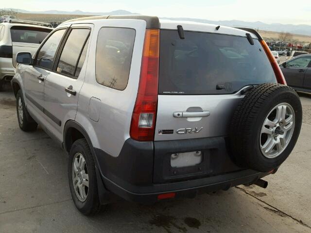 JHLRD78842C055165 - 2002 HONDA CR-V EX SILVER photo 3