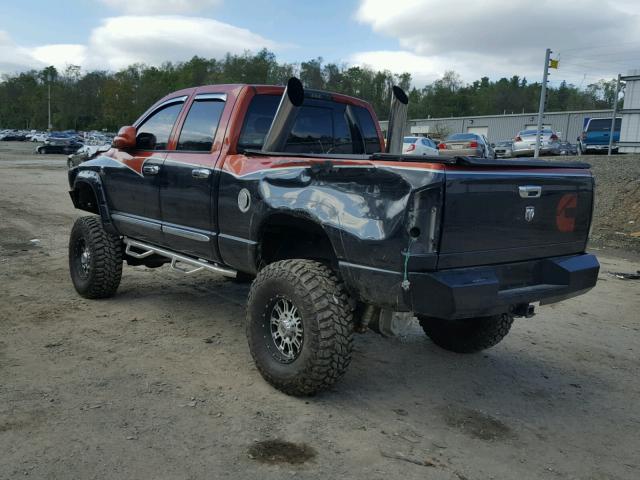 3D7KS28C76G165552 - 2006 DODGE RAM 2500 S TWO TONE photo 3