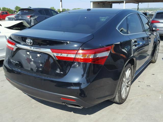 4T1BK1EB2EU104875 - 2014 TOYOTA AVALON BAS Schwarz Foto 4