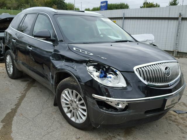 5GAKRBED1BJ346241 - 2011 BUICK ENCLAVE CX BLACK photo 1