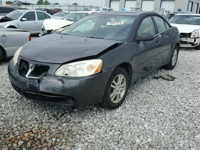 1G2ZG548754143855 - 2005 PONTIAC G6 GRAY photo 2