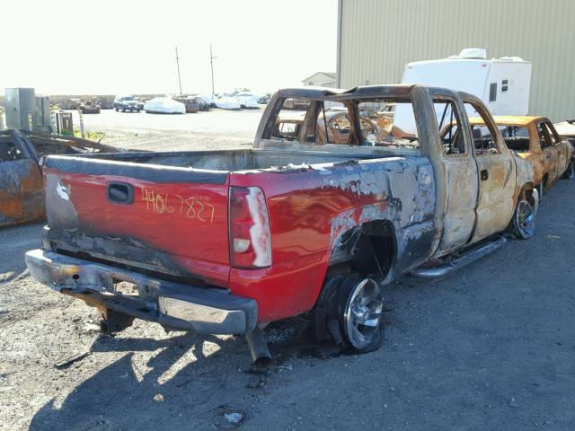 1GCHK29U13E207468 - 2003 CHEVROLET SILVERADO BURN photo 4