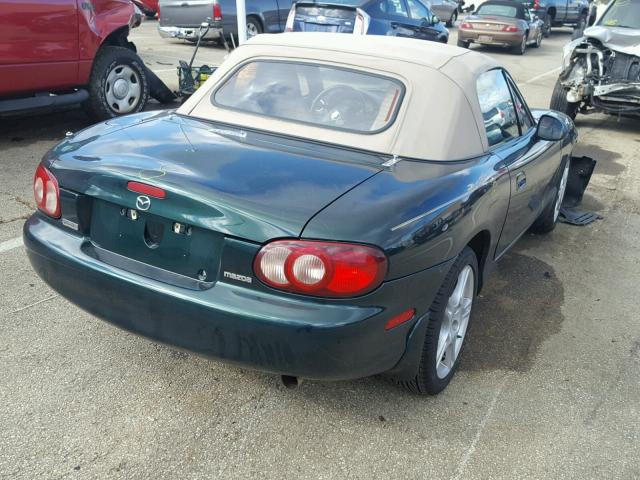 JM1NB353640403426 - 2004 MAZDA MX-5 MIATA GREEN photo 4