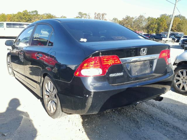 19XFA16839E031175 - 2009 HONDA CIVIC EX 黑色 照片 3