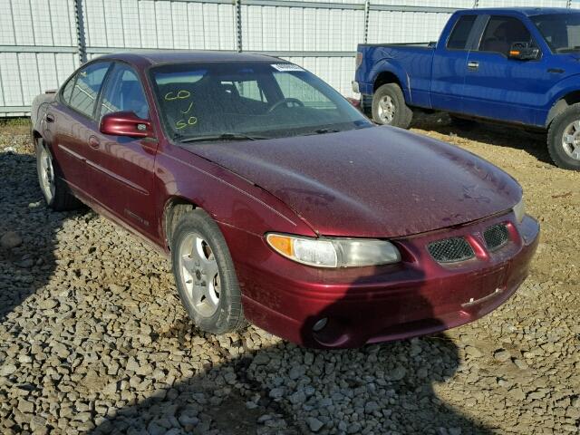 1G2WK52J12F177930 - 2002 PONTIAC GRAND PRIX MAROON photo 1