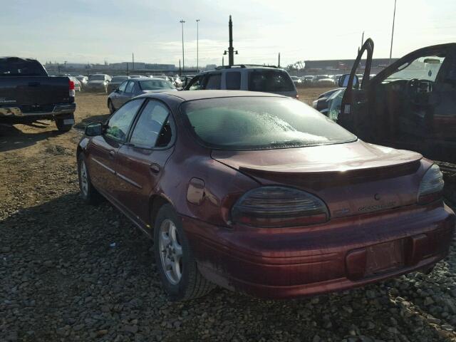 1G2WK52J12F177930 - 2002 PONTIAC GRAND PRIX Tünd qırmızı foto 3