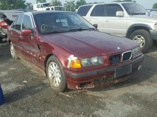 WBACD432XVAV52156 - 1997 BMW 328 I AUTO RED photo 1