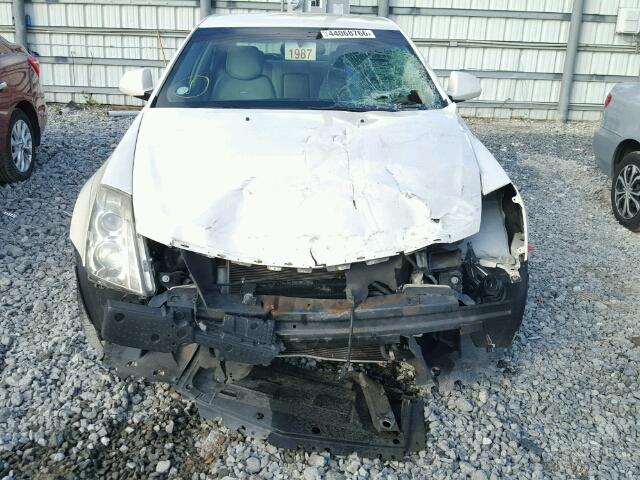 1G6DE5EG0A0146764 - 2010 CADILLAC CTS LUXURY WHITE photo 10