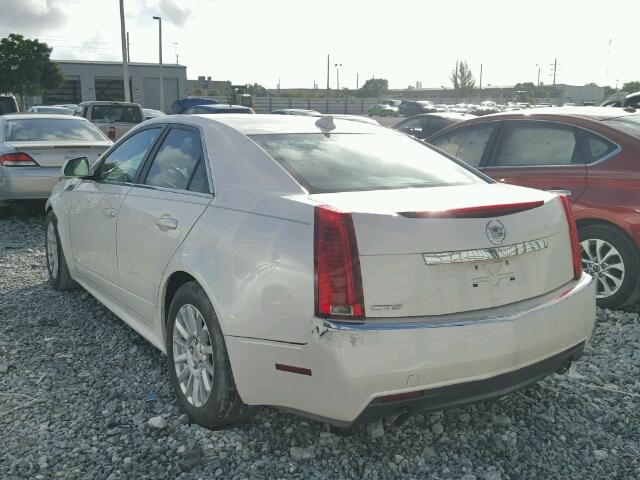 1G6DE5EG0A0146764 - 2010 CADILLAC CTS LUXURY WHITE photo 3