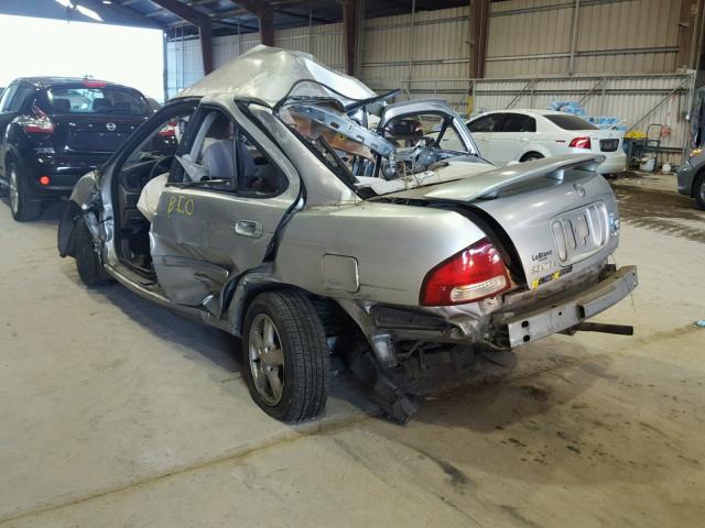 3N1CB51D03L804573 - 2003 NISSAN SENTRA SILVER photo 3