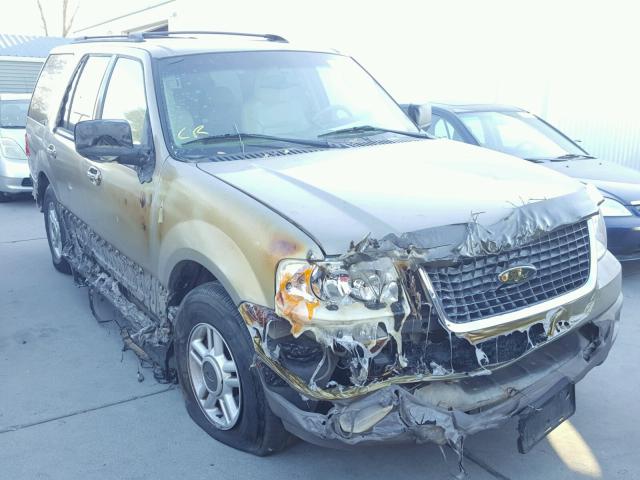 1FMEU15L03LA15356 - 2003 FORD EXPEDITION GOLD photo 1