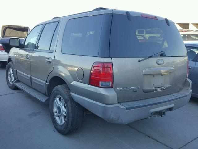 1FMEU15L03LA15356 - 2003 FORD EXPEDITION GOLD photo 3