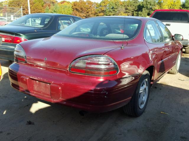 1G2WJ52J1YF252959 - 2000 PONTIAC GRAND PRIX მუქწითელი ფოტო 4