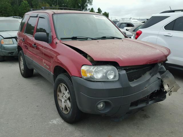 1FMYU96HX6KC06380 - 2006 FORD ESCAPE HEV MAROON photo 1