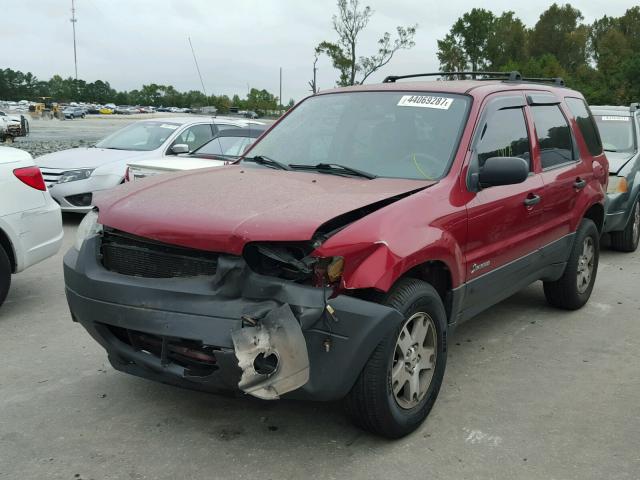 1FMYU96HX6KC06380 - 2006 FORD ESCAPE HEV MAROON photo 2