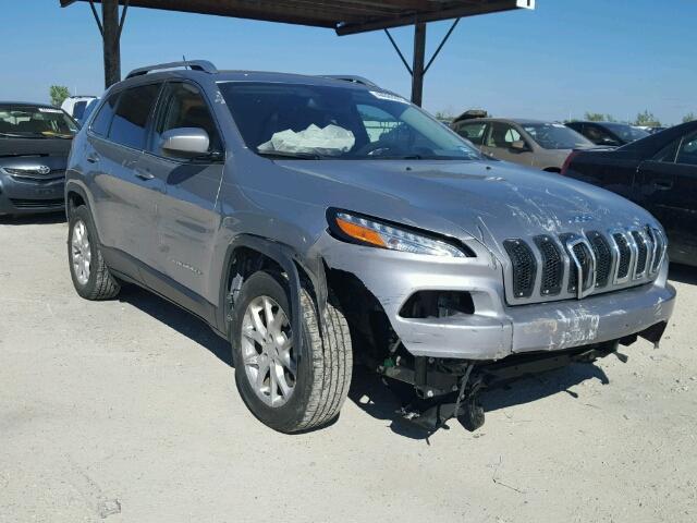 1C4PJLCS7FW737700 - 2015 JEEP CHEROKEE L SILVER photo 1