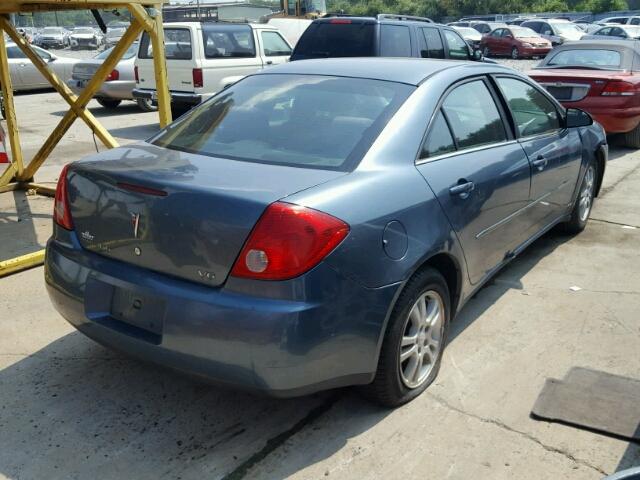 1G2ZG528354178945 - 2005 PONTIAC G6 GREEN photo 4