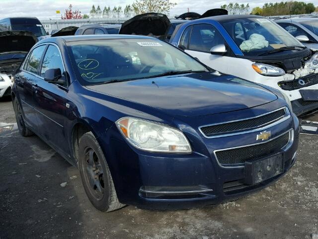 1G1ZG57B184214063 - 2008 CHEVROLET MALIBU LS BLUE photo 1
