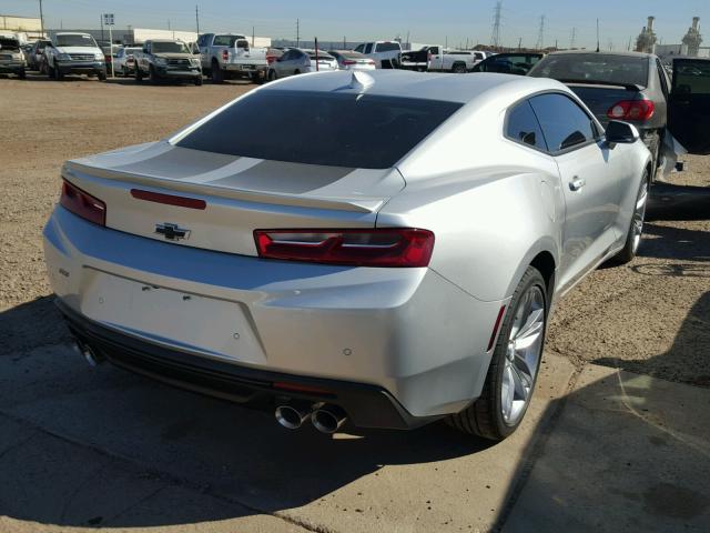 1G1FD1RS4G0139432 - 2016 CHEVROLET CAMARO SILVER photo 4