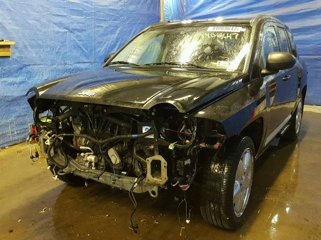 1J4NF5FB5AD640283 - 2010 JEEP COMPASS LI BLACK photo 2