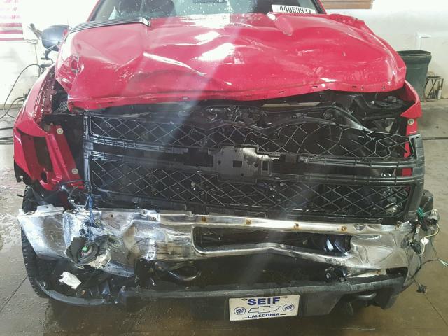 1GC0KVCG5DF179493 - 2013 CHEVROLET SILVERADO RED photo 9