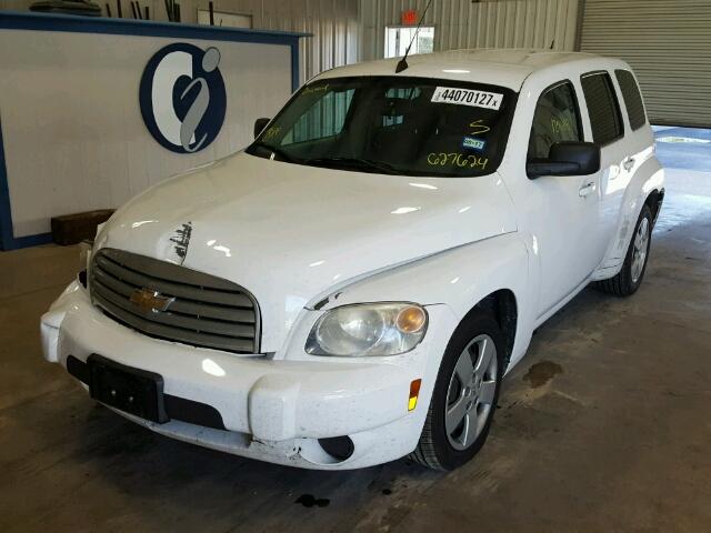 3GNBAAFW1BS627624 - 2011 CHEVROLET HHR LS WHITE photo 2