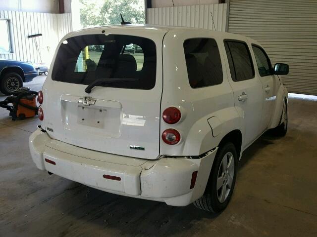 3GNBAAFW1BS627624 - 2011 CHEVROLET HHR LS WHITE photo 4