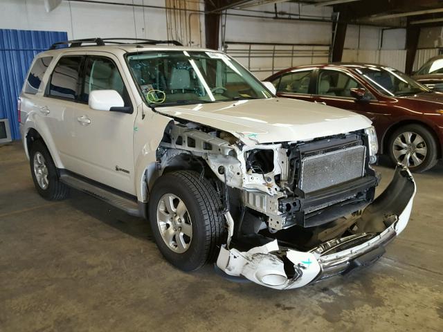 1FMCU59399KA86983 - 2009 FORD ESCAPE HYB WHITE photo 1