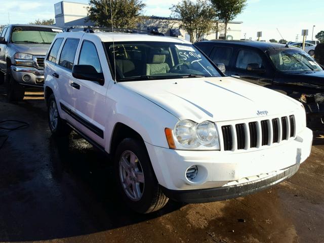 1J4GS48K56C312306 - 2006 JEEP GRAND CHER WHITE photo 1