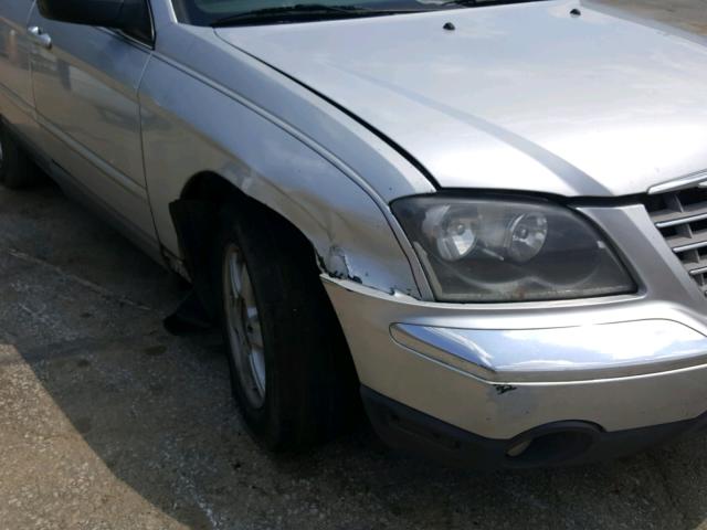 2C8GF68444R621226 - 2004 CHRYSLER PACIFICA SILVER photo 9